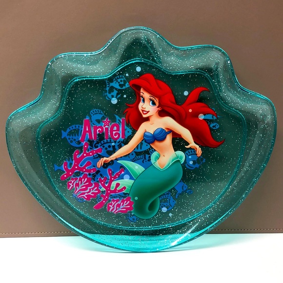 Disney Other - Disney Ariel clear dinner plates set of 2